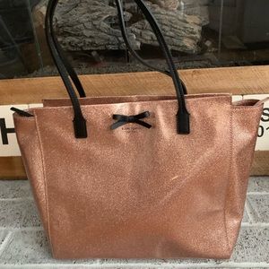 Kate Spade Pink Sparkle Tote